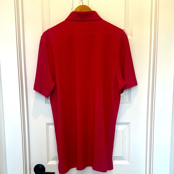 MENS Southern Point crimson colored size large polo shirt - Picture 5 of 12